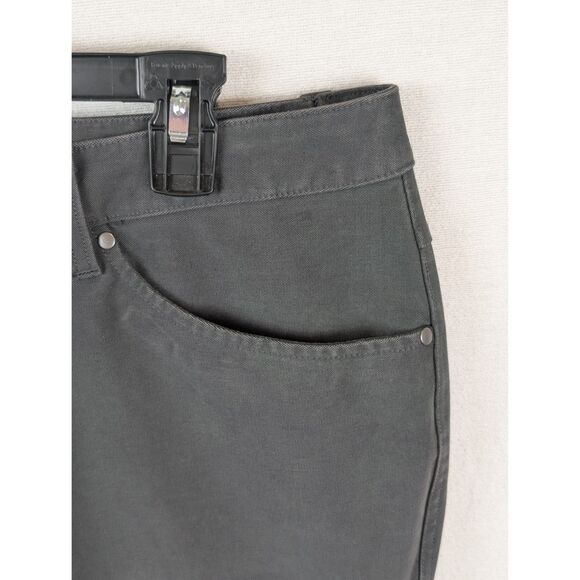 Lululemon ABC Slim Fit 5 Pocket Pant Gray Men's Size 34x32 - Picture 7 of 15